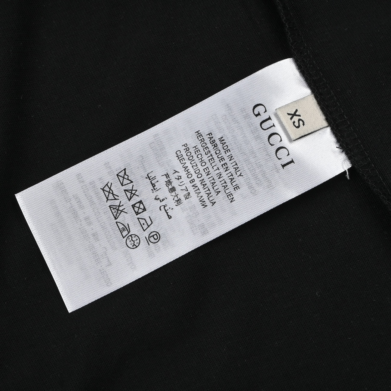 Gucci Color Blocking Logo Letter Embroidered Pattern Short Sleeved T Shirt (2) - www.newkick.vip